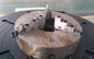 posicionador de la soldadura de Benchtop de la inclinación 3000kg para la soldadura del reborde del tubo