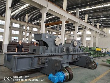 rodillo eléctrico del tubo 1000T para soldar con autógena el rotor del tanque del molino de viento de Offershore