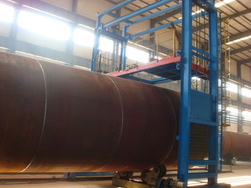 Cadena de producción motorizada de la torre del viento con el arco gemelo en tándem