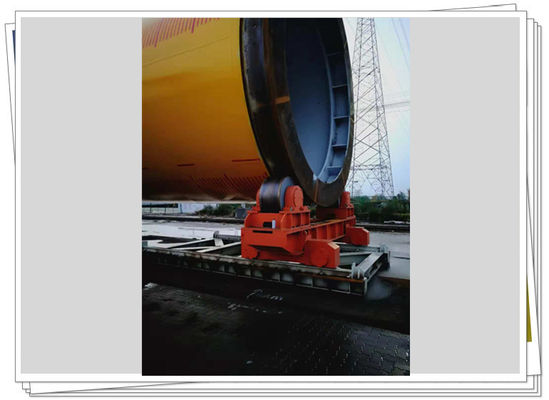 Carretilla motorizada rodillo de acero de soldadura de pintura del rotor