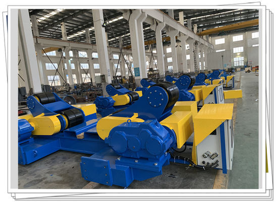 Cadena de producción de voladura de la torre del viento del rotor del tanque 200t rueda de goma