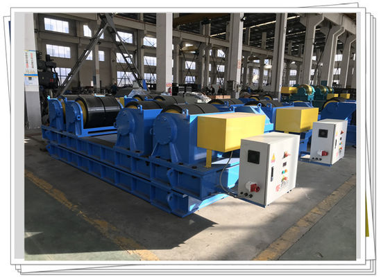 Rueda de soldadura tubular del poliuretano del rodillo de torneado de la columna 200t de la caldera