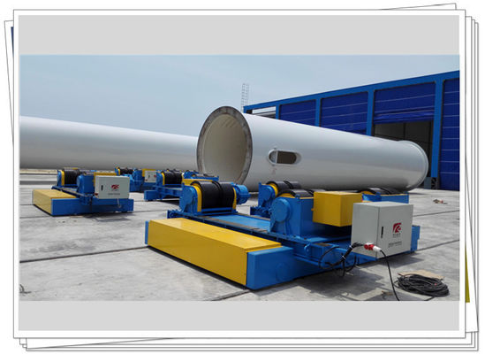 Torre tubular que arruina el rodillo de torneado de soldadura transversal de TSA 200t