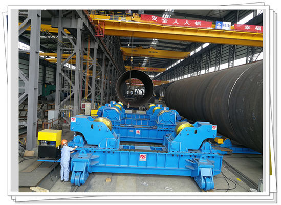 línea de soldadura cada vez mayor de la fabricación de la fundación de Monopile del rotor 1200t